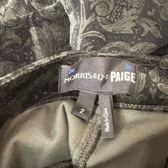 Morris & Co. X PAIGE Velvet Chelsea Blazer (xs) and Naomi Straight Pant (2) set - Picture 10 of 10